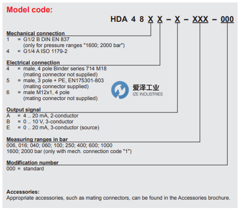 HYDAC壓力傳感器HDA4800系列 愛(ài)澤工業(yè) izeindustries（1）.png