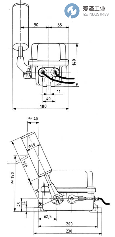 DUK錯(cuò)位開關(guān)LHPE-102-L50V 愛澤工業(yè) ize-industries (2).png