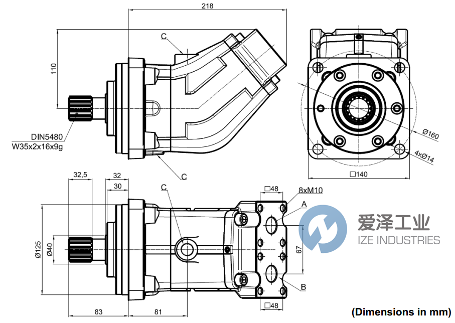 ABER液壓馬達(dá)MBI50M5IA 愛澤工業(yè) ize-industries (2).png